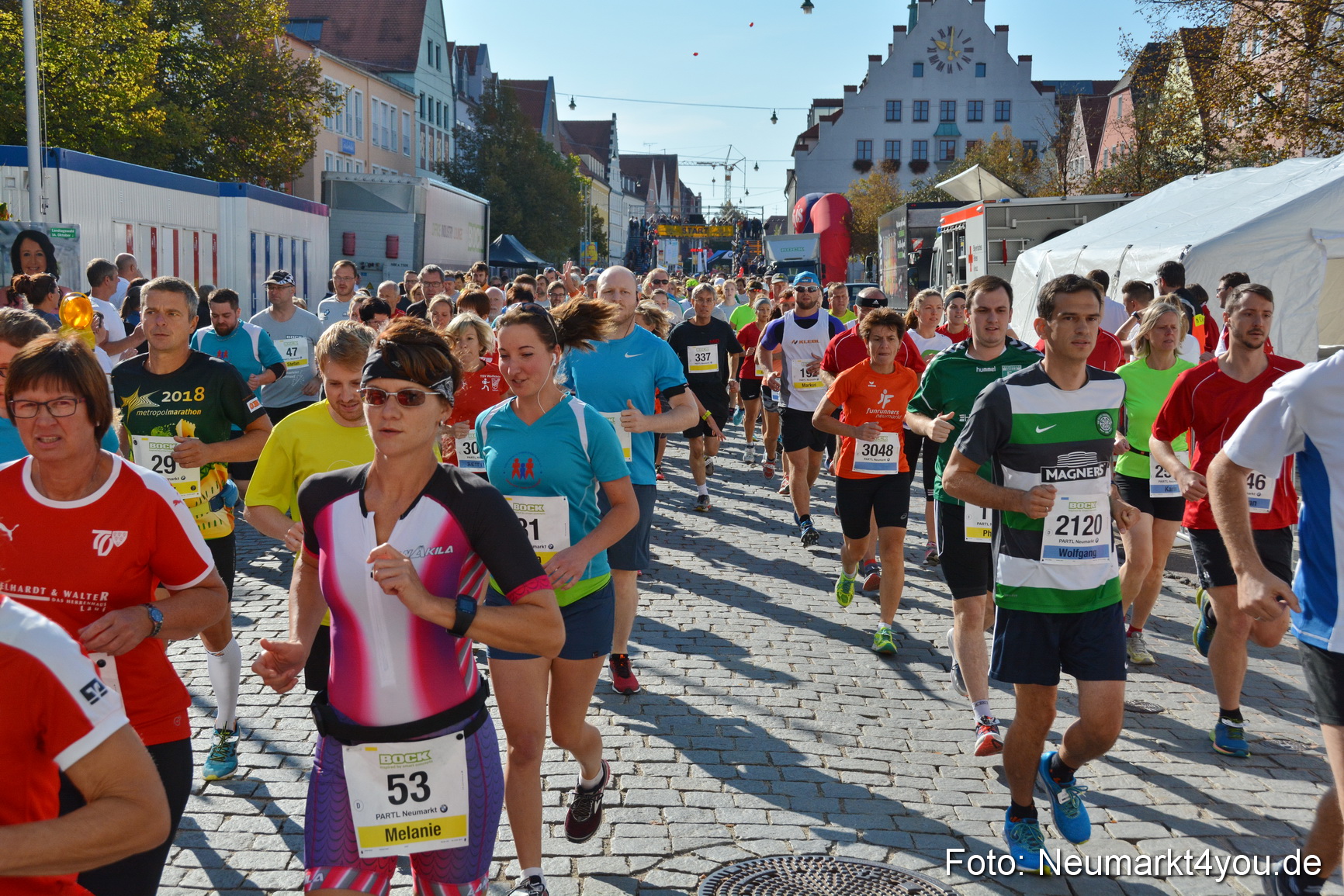 Unterer Markt Stadtlauf Neumarkt 2018 0114
